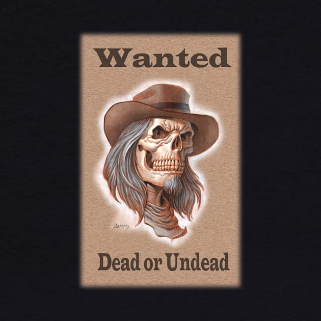 Wanted- outlaw Zombie by Paul_Abrams